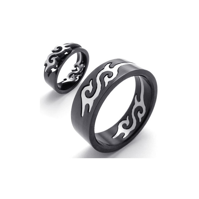 Anel De Titânio Com Tecnologia De Ponta, Cores Delicadas E Duráveis Em Uso