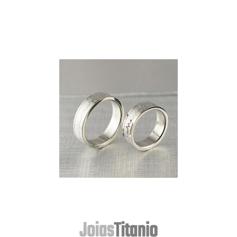 Anel Direito De Titânio Ecg