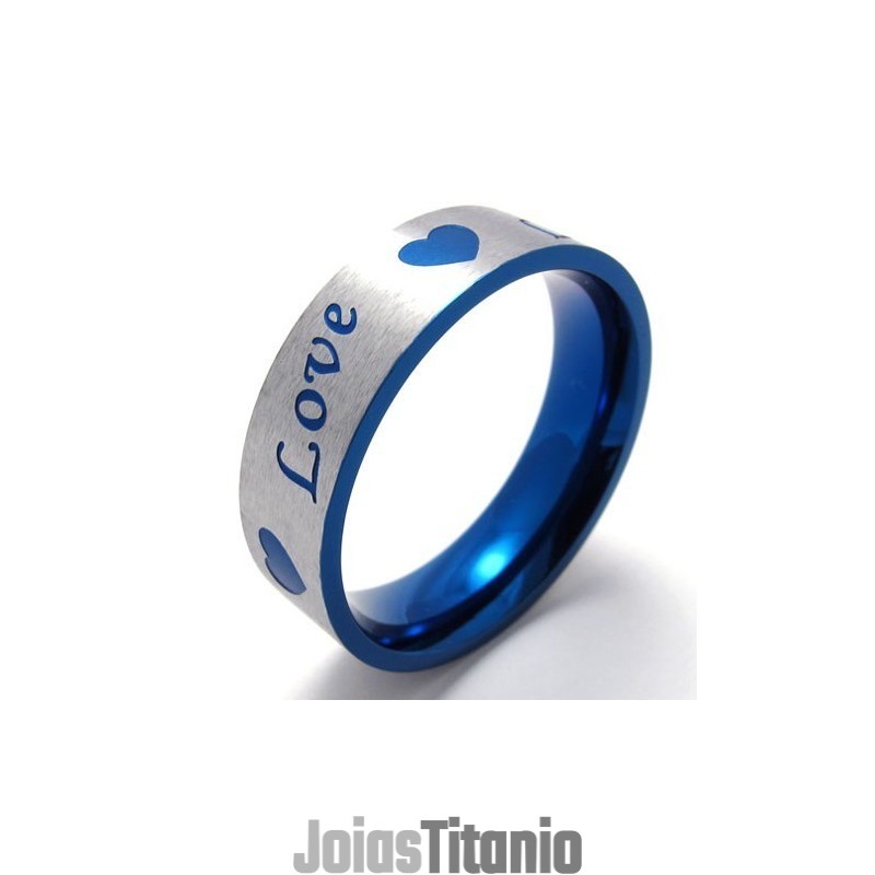 Fabricação Habilidosa, Belas Cores Para Ter Uma Reputação Duradoura. Anel De Titânio