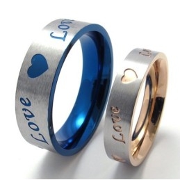 Fabricação Habilidosa, Belas Cores Para Ter Uma Reputação Duradoura. Anel De Titânio