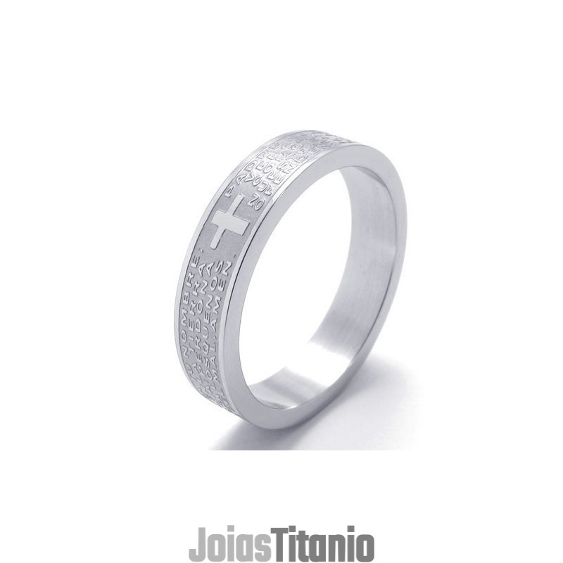 Anel De Titânio Com Brilho De Cor Finamente Processado E Durável Em Uso
