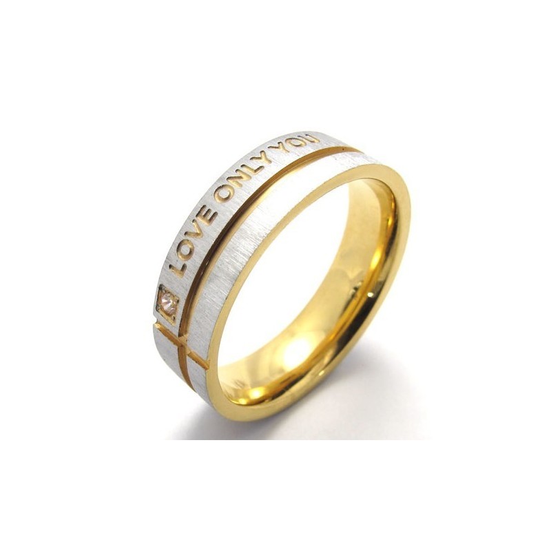Anel De Titânio De Formato Elegante, Bonito Em Cores E Qualidade Estável