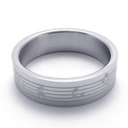Anel De Titânio Com Formato Elegante E Brilho De Cor, Vendendo Bem Em Todo O Mundo