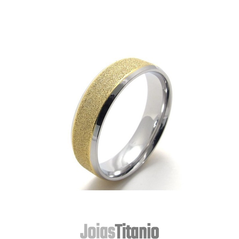 Anel De Titânio Com Formato Elegante, Cor Brilhante E Qualidade Superior Anel De Titânio Com Formato Elegante, Cor Brilhante E Qualidade Superior
