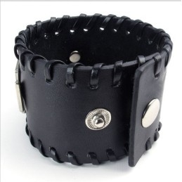 Pulseira De Couro De Titânio De Fabricação Habilidosa, Cores Delicadas E Qualidade Confiável