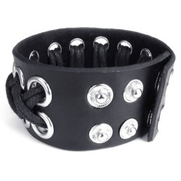 Pulseira De Couro De Titânio De Fabricação Habilidosa, Cores Delicadas E Qualidade Confiável
