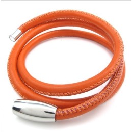 Colar De Couro De Titânio De Excelente Qualidade Com Cores Delicadas E Design Destro