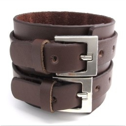 Pulseira De Couro De Titânio De Fabricação Habilidosa, Cores Delicadas E Qualidade Confiável