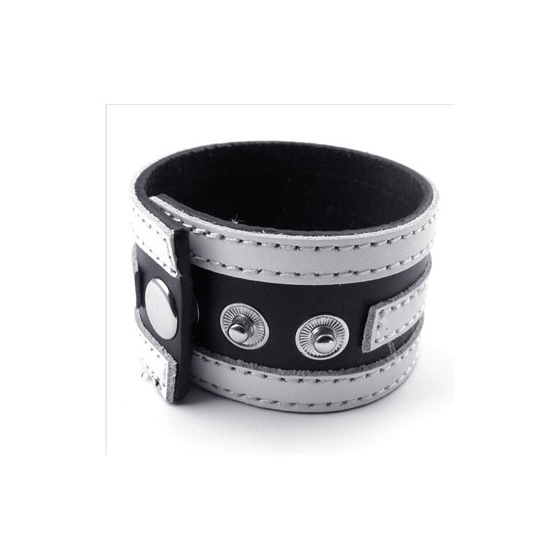 Pulseira De Couro De Titânio De Fabricação Habilidosa, Cores Delicadas E Qualidade Confiável