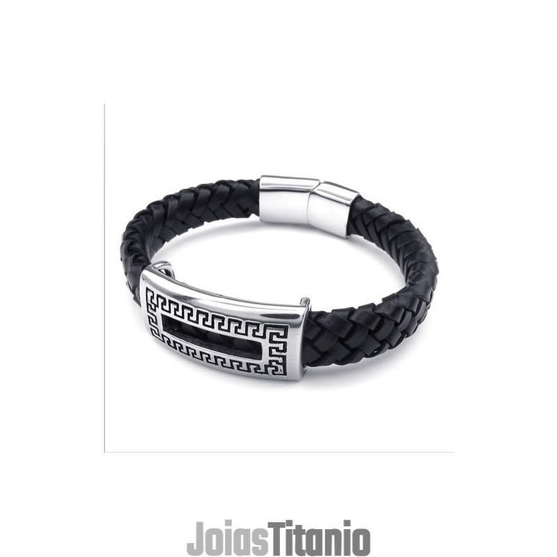 Pulseira De Couro De Titânio Com Design Hábil, Cores Delicadas E Qualidade Confiável Pulseira De Couro De Titânio Com Design Hábil, Cores Delicadas E Qualidade Confiável