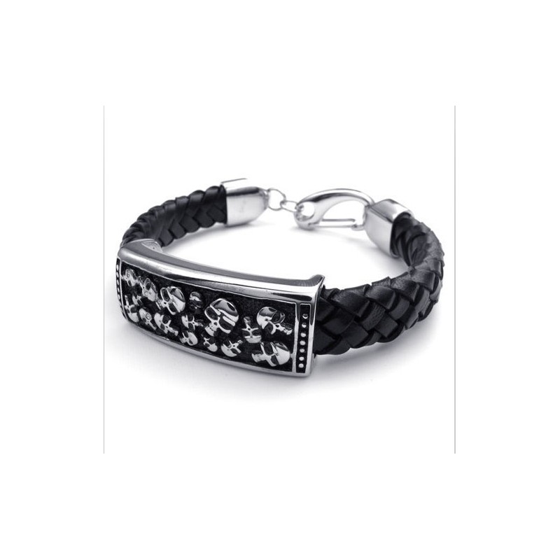 Pulseira De Couro De Titânio Com Design Hábil, Cores Delicadas E Qualidade Confiável Pulseira De Couro De Titânio Com Design Hábil, Cores Delicadas E Qualidade Confiável