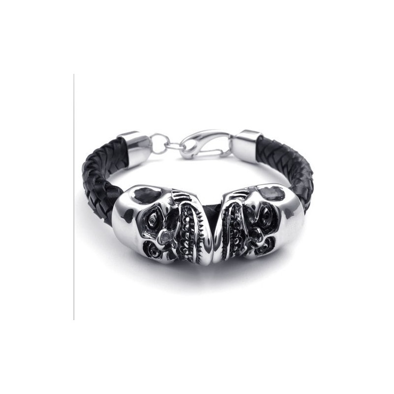 Pulseira De Couro De Titânio Com Design Moderno, Cores Delicadas E Qualidade Confiável