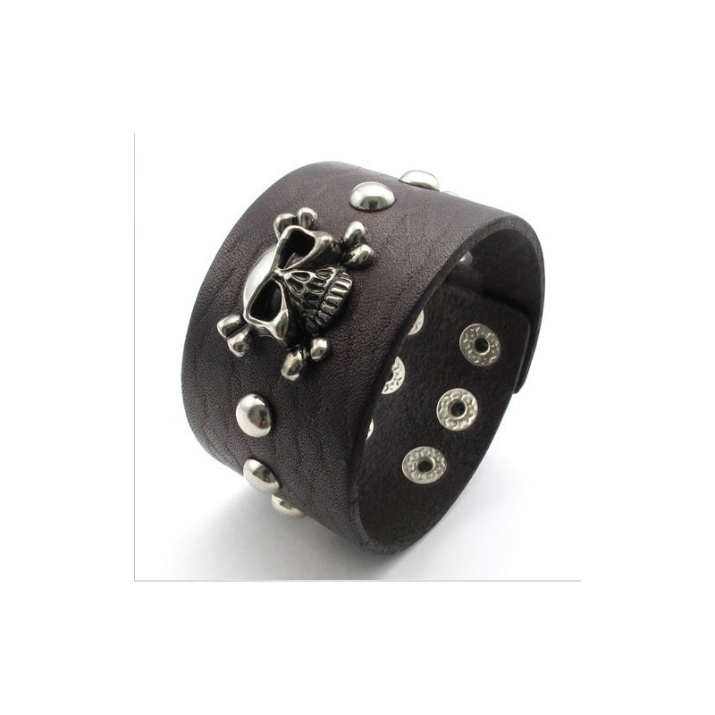 Pulseira De Couro De Titânio De Fabricação Habilidosa, Cores Delicadas E Qualidade Confiável