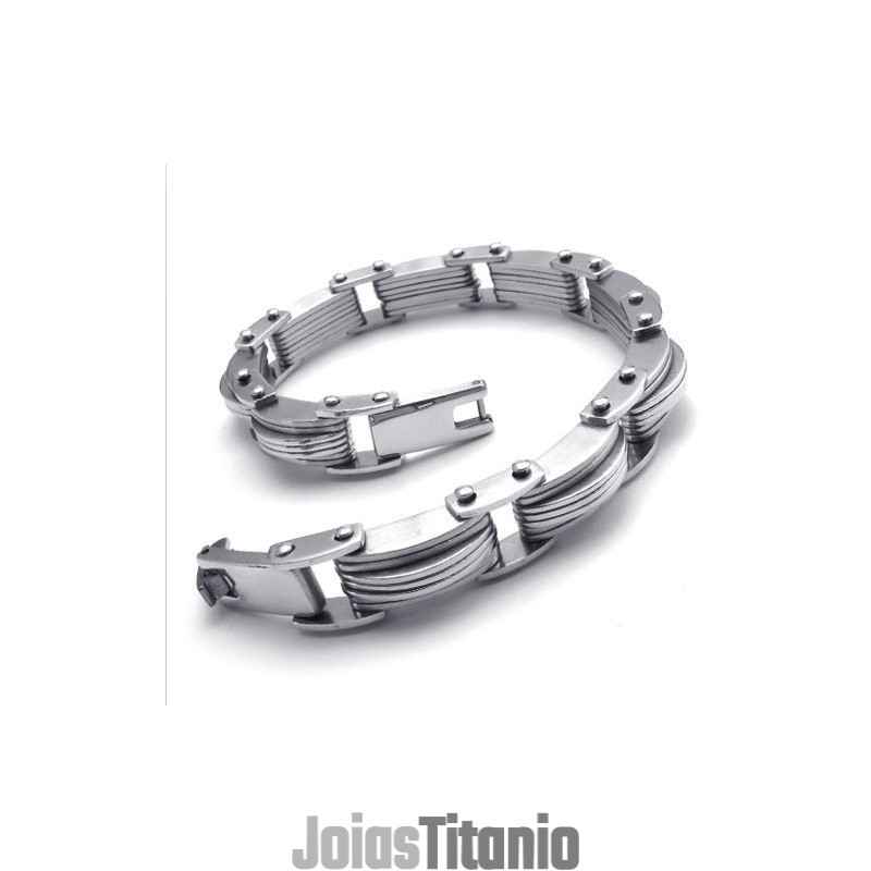 Fabricação Habilidosa, Brilho De Cor, Qualidade Confiável, Pulseira De Titânio