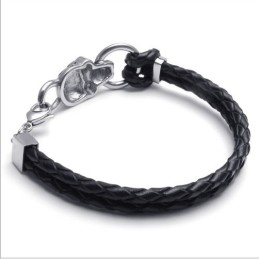 Pulseira De Couro De Titânio De Qualidade Estável E Cores Delicadas Com Design Hábil