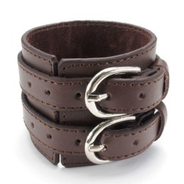 Pulseira De Couro De Titânio De Excelente Qualidade Com Design Hábil E Cores Delicadas