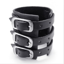 Pulseira De Couro De Titânio De Fabricação Habilidosa, Cores Delicadas E Qualidade Confiável