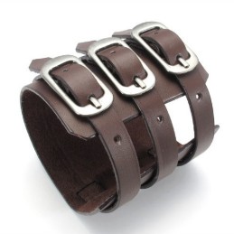 Pulseira De Couro De Titânio De Fabricação Habilidosa, Cores Delicadas E Qualidade Confiável