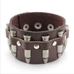 Pulseira De Couro De Titânio De Fabricação Habilidosa, Cores Delicadas E Qualidade Confiável