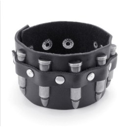 Pulseira De Couro De Titânio De Fabricação Habilidosa, Cores Delicadas E Qualidade Confiável