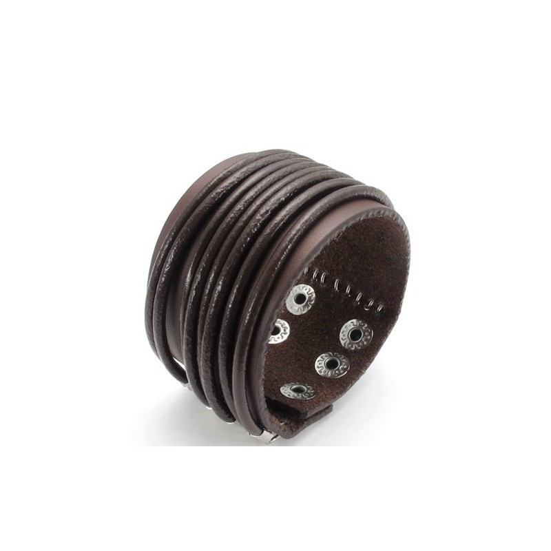 Pulseira De Couro De Titânio De Fabricação Habilidosa, Cores Delicadas E Qualidade Confiável