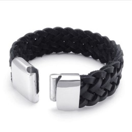 Pulseira De Couro De Titânio De Qualidade Estável E Cores Delicadas Com Design Hábil