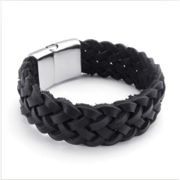Pulseira De Couro De Titânio De Qualidade Estável E Cores Delicadas Com Design Hábil