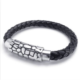 Pulseira De Couro De Titânio Com Design Moderno, Cores Delicadas E Qualidade Confiável