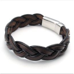 Pulseira De Couro De Titânio De Qualidade Estável E Cores Delicadas Com Design Hábil