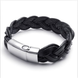 Pulseira De Couro De Titânio De Qualidade Estável E Cores Delicadas Com Design Hábil