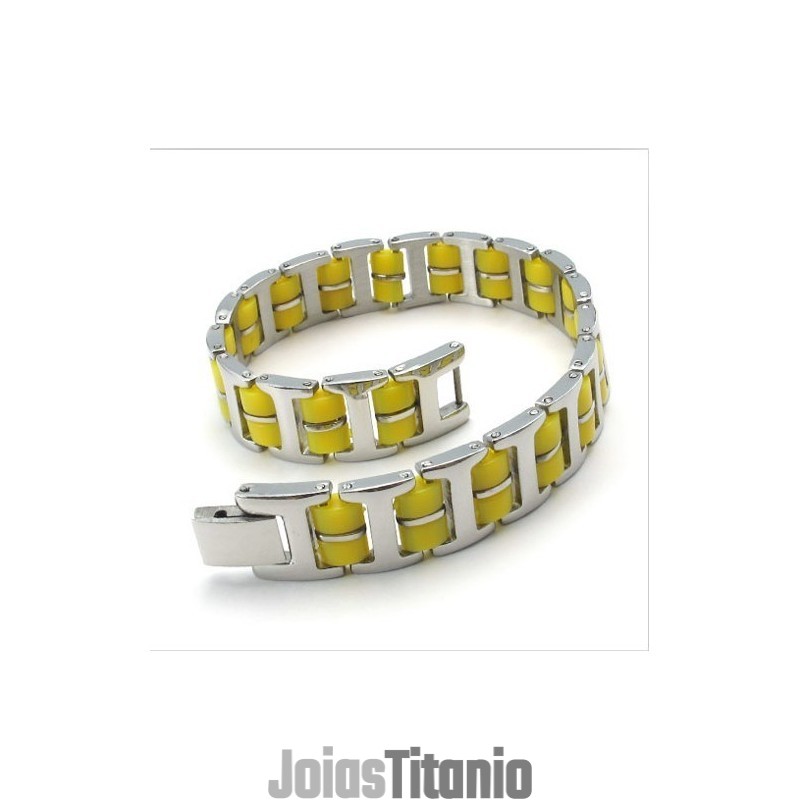Fabricação Habilidosa, Brilho De Cor, Qualidade Confiável, Pulseira De Titânio