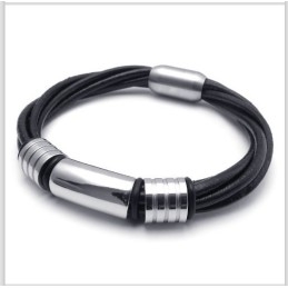 Pulseira De Couro De Titânio De Fabricação Habilidosa, Cores Delicadas E Qualidade Confiável