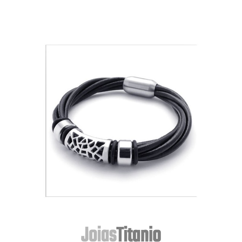Pulseira De Couro De Titânio Com Design Hábil, Cores Delicadas E Qualidade Confiável Pulseira De Couro De Titânio Com Design Hábil, Cores Delicadas E Qualidade Confiável