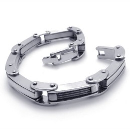 Pulseira De Titânio De Alta Tecnologia E Brilho De Cores De Qualidade Superior
