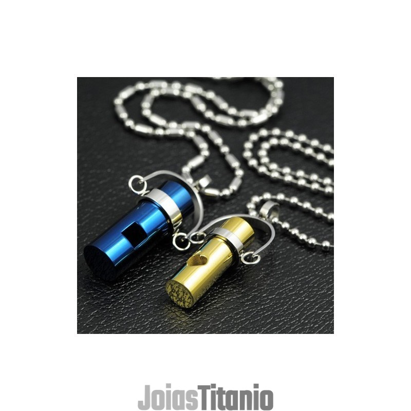 Colar Com Pingente De Titânio Para Amantes De Corações Em Cores Da Moda