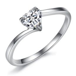 Anel De Titânio Feminino De Excelente Qualidade Com Strass
