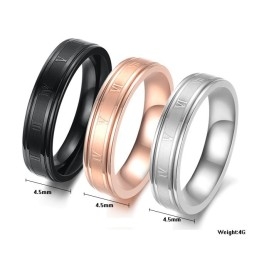 Anel Feminino De Titânio Em Formato De Rosa, Vendendo Bem Em Todo O Mundo