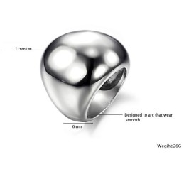 Grandes Variedades Exageram O Anel De Titânio