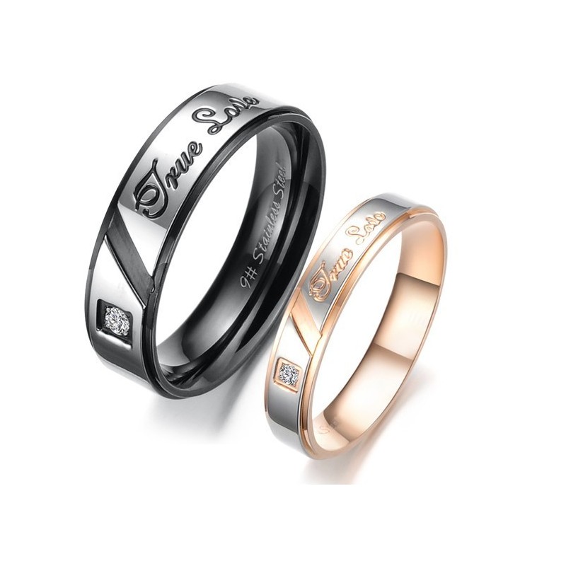 Anel De Titânio Com Desempenho Confiável E Carinhoso Para Amantes Anel De Titânio Com Desempenho Confiável E Carinhoso Para Amantes
