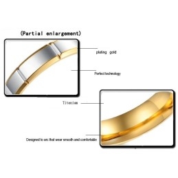 Anel De Titânio De Qualidade Estável E Moderno Para Amantes