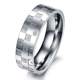 Anel De Titânio Quebra-Cabeça Para Amantes, Vendendo Bem Em Todo O Mundo