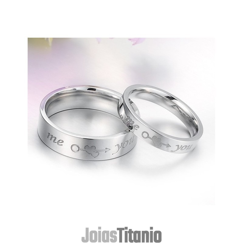 Anel De Titânio De Desempenho Confiável Para Amantes Anel De Titânio De Desempenho Confiável Para Amantes