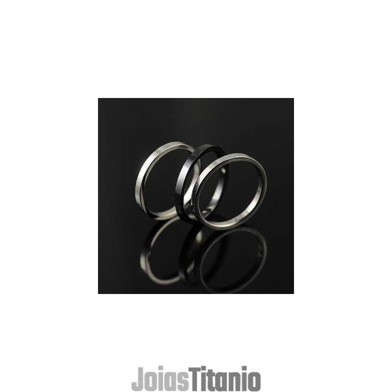 Anel De Titânio Masculino Anel De Titânio Masculino