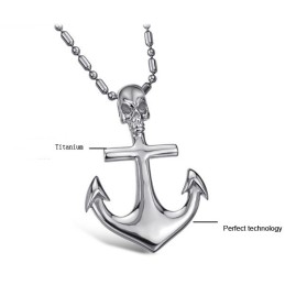 Colar De Titânio Com Cruz De Renome Mundial