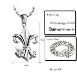 Para Desfrutar De Alta Reputação Em Casa E No Exterior Colar De Titânio Masculino