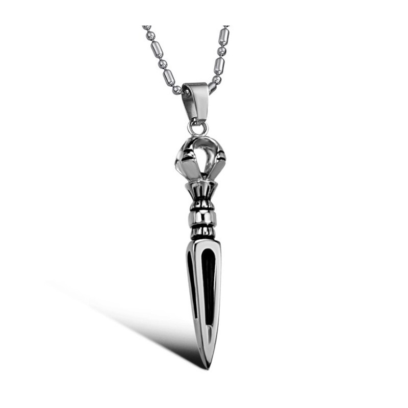 Colar Masculino De Titânio Prismático De Alta Qualidade Colar Masculino De Titânio Prismático De Alta Qualidade