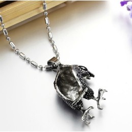 Colar De Titânio Em Formato De Águia The Queen Of Quality