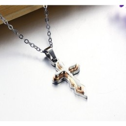 Colar De Titânio Com Cruz, Vendendo Bem Em Todo O Mundo