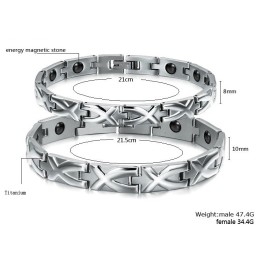 Pulseira De Titânio Antifadiga De Qualidade Confiável Para Amantes