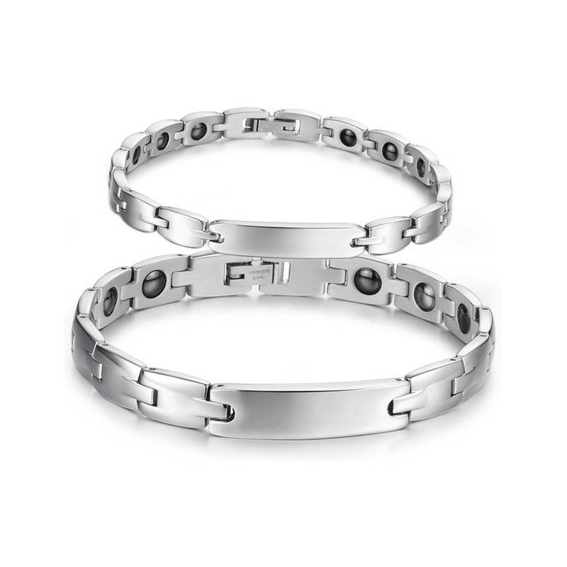 Pulseira De Titânio Com Magnetita Para Saúde, Vendida Em Todo O Mundo, Para Amantes Pulseira De Titânio Com Magnetita Para Saúde, Vendida Em Todo O Mundo, Para Amantes
